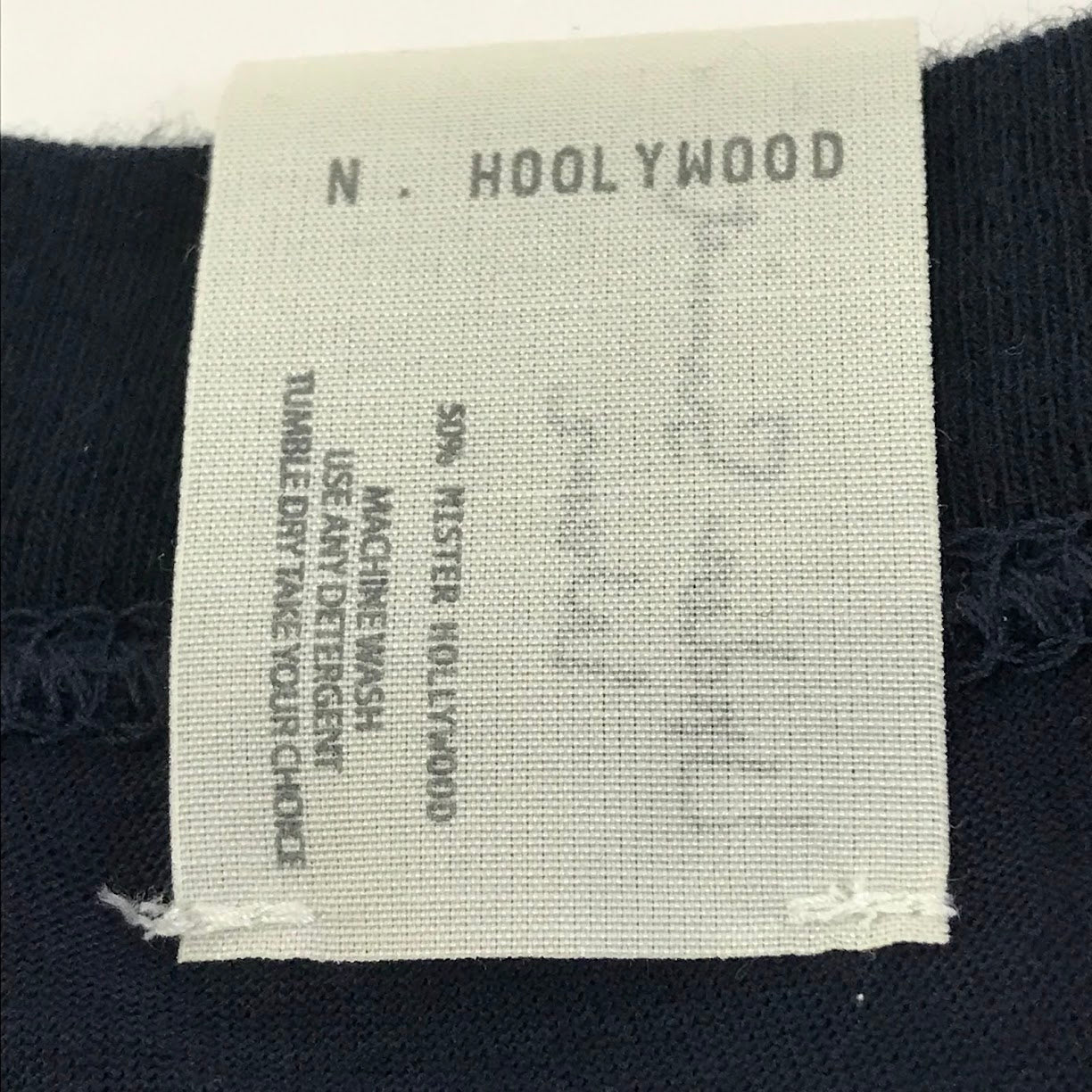 N.HOOLYWOOD | エヌハリウッド CREW NECK HALF SLEEVE 半袖Ｔシャツ 21RCH-001 ネイビー サイズ：38【倉吉店】