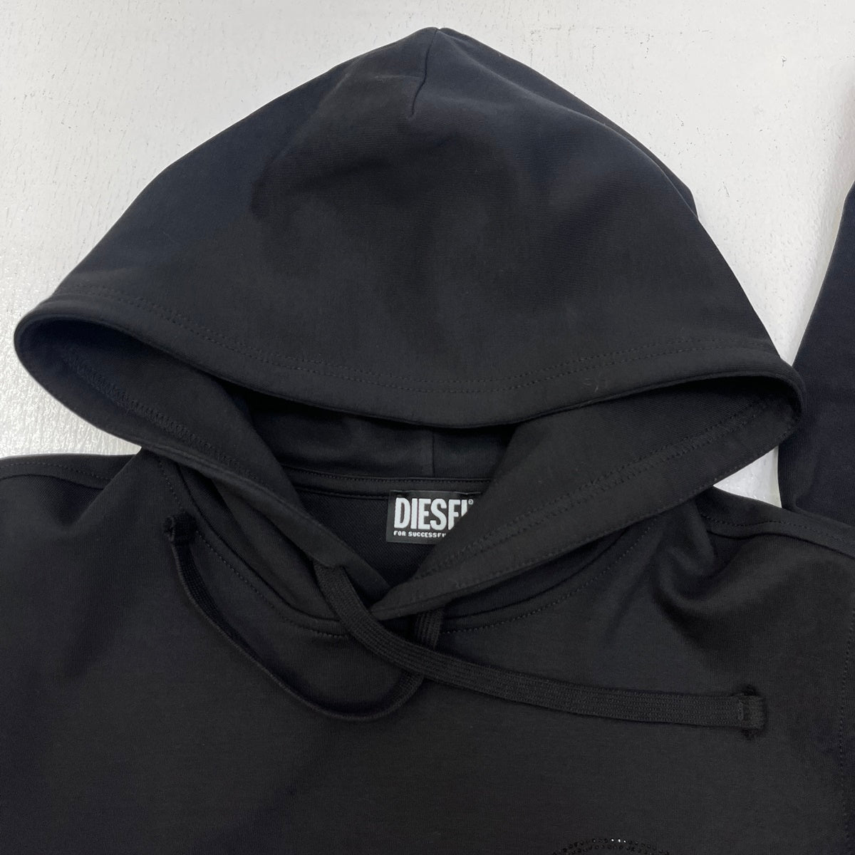 DIESEL | ディーゼル S-GINN-HOOD-XMAS パーカー A17199 ブラック サイズ：M【加古川店】