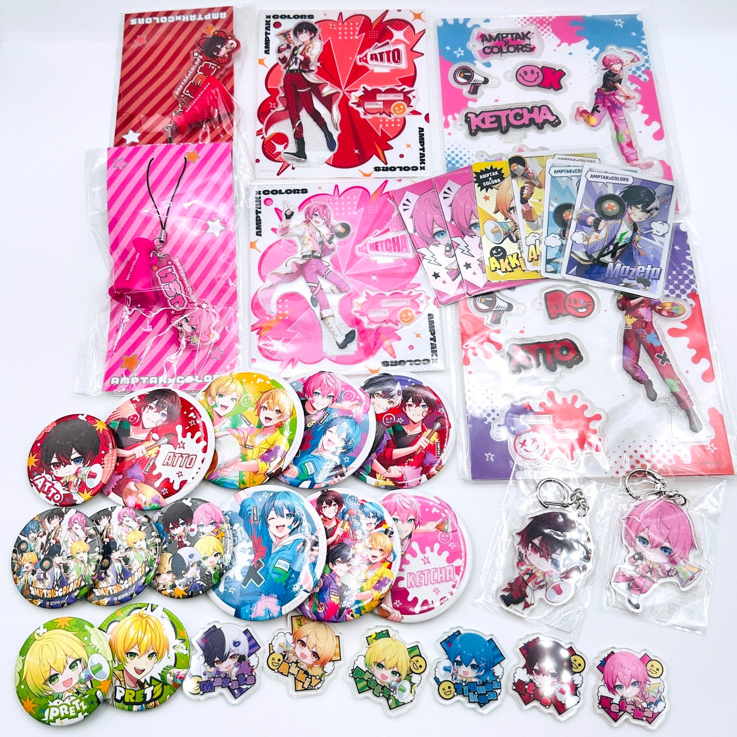 その他ホビー AMPTAKxCOLORS ColorfulxSummer!! OFFICIAL GOODS オフィシャルグッズセット【倉吉店】