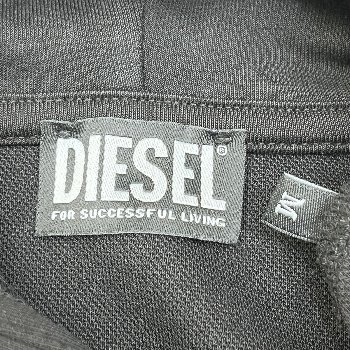 DIESEL | ディーゼル S-GINN-HOOD-XMAS パーカー A17199 ブラック サイズ：M【加古川店】