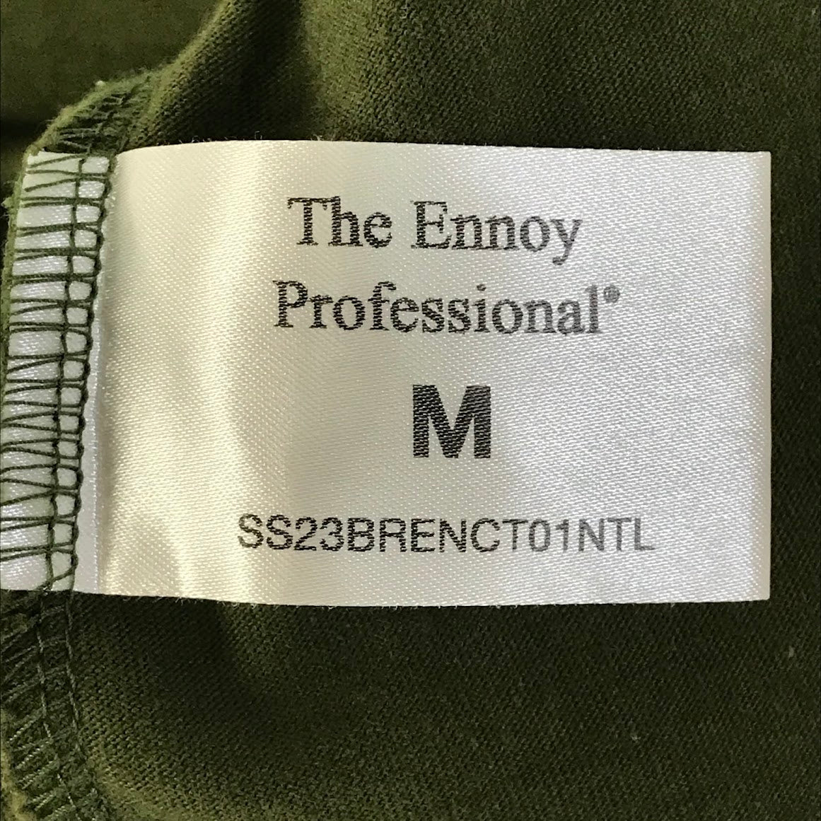 the ennoy professional｜エンノイ 3Pack T-Shirt 半袖Ｔシャツ SS23BRENCT01NTL カーキ サイズ：M【倉吉店】