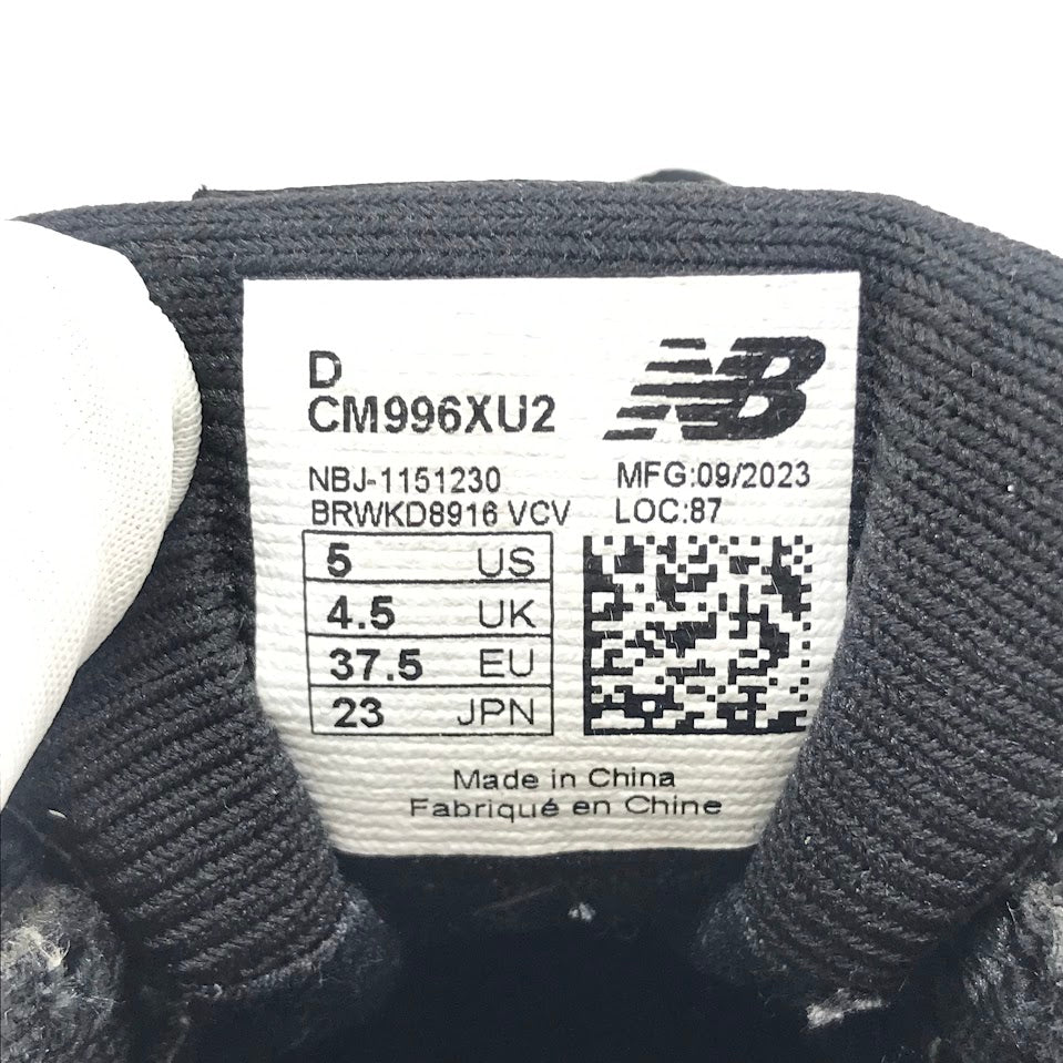 NEW BALANCE | ニューバランス スニーカー CM996XU2 ブラック 23cm【倉吉店】
