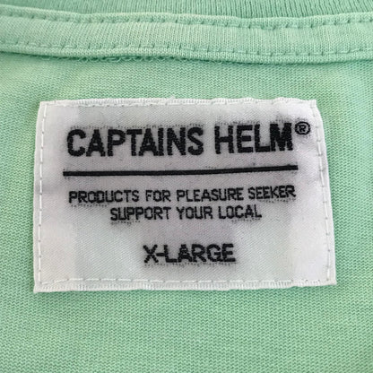 CAPTAINS HELM | キャプテンズヘルム ポケットT 半袖Ｔシャツ ライトブルー サイズ：XL【倉吉店】