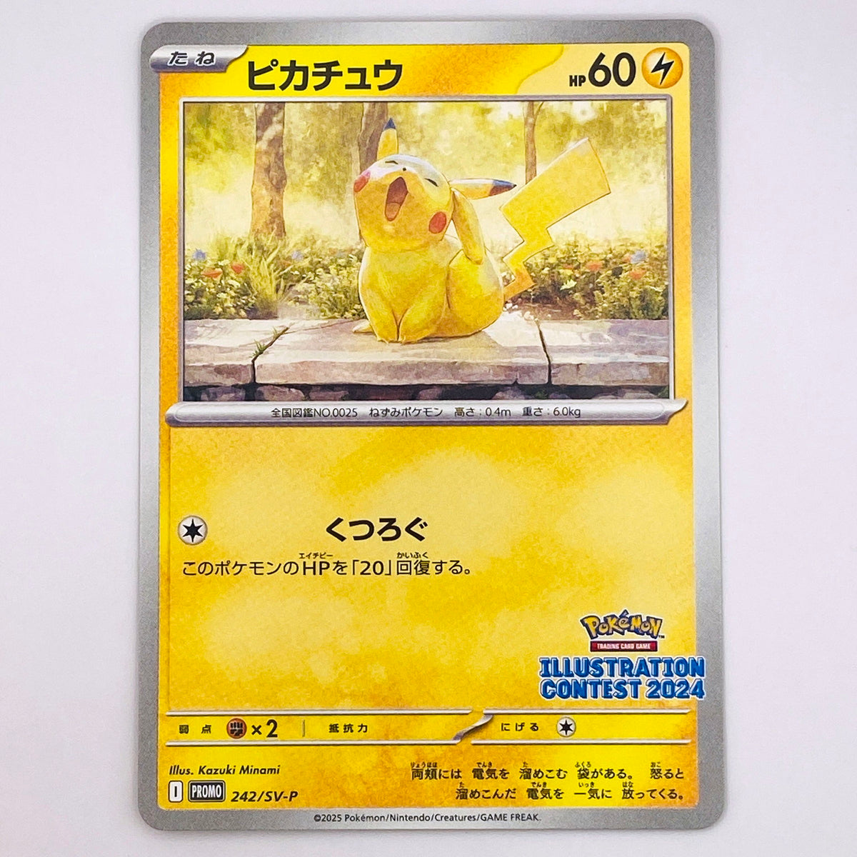 【倉吉店】 中古 トレーディングカード ピカチュウ 242/SV-P -【362】