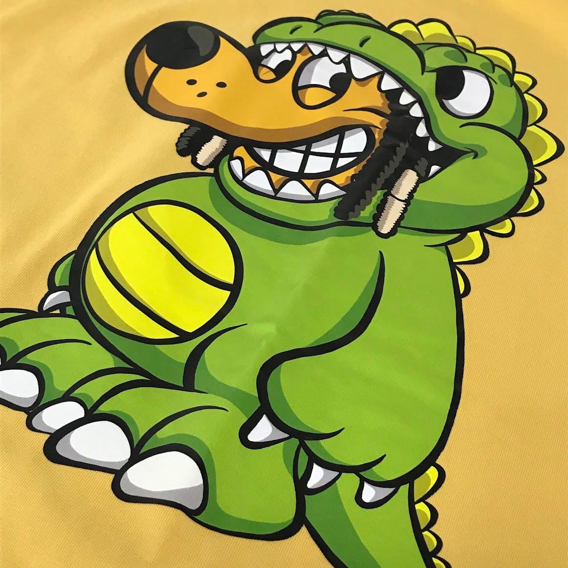 NASTY DOG | ナスティードッグナスティドッグ グラフィック 半袖Ｔシャツ イエロー サイズ：XL【倉吉店】