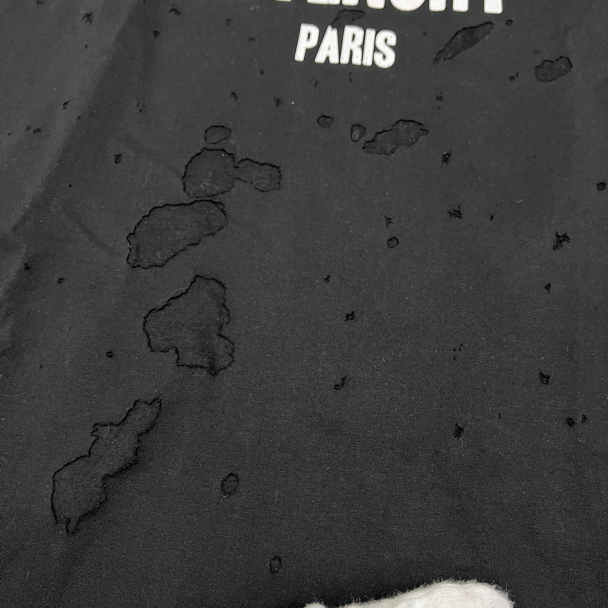 GIVENCHY | ジバンシィ Destroyed Oversized 半袖Ｔシャツ BM70383Y0B ブラック サイズ：S【加古川店】