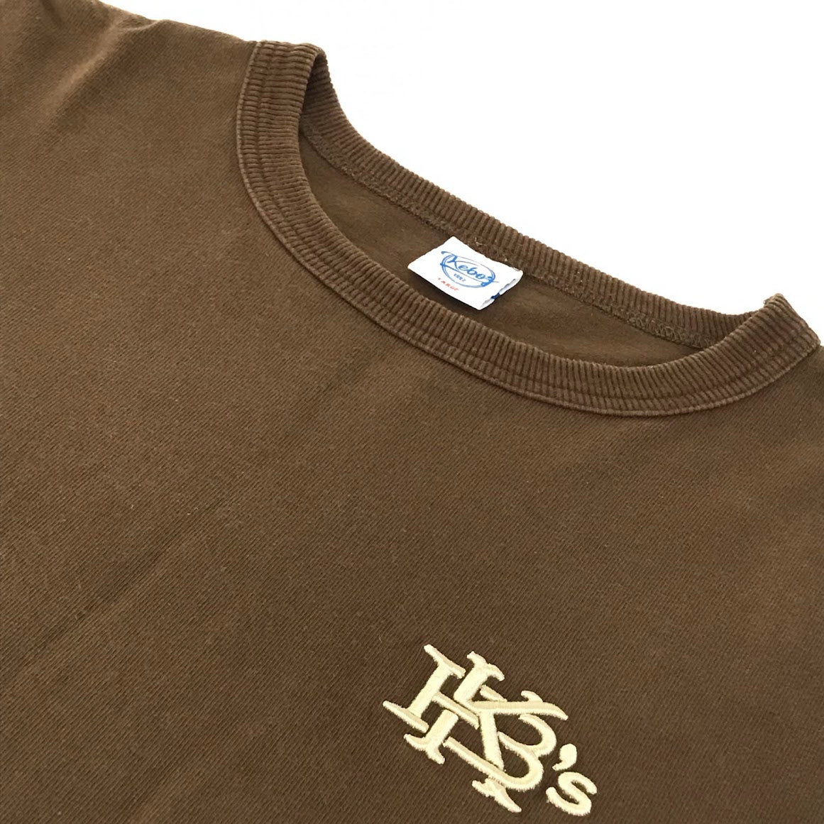 KEBOZ | ケボズ ワンポイント 半袖Ｔシャツ ブラウン サイズ：L【倉吉店】