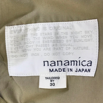 nanamica | ナナミカ Wide Chino Pants ワイドチノパンツ チノパンツ SUCF913 ベージュ サイズ：30【倉吉店】