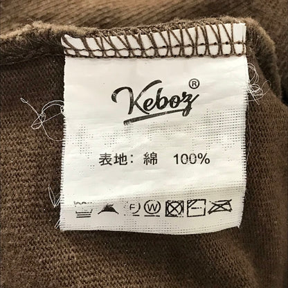 KEBOZ | ケボズ ワンポイント 半袖Ｔシャツ ブラウン サイズ：L【倉吉店】