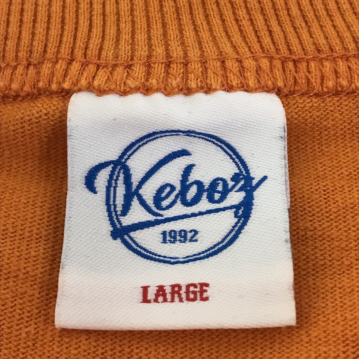 KEBOZ | ケボズ グラフィック 半袖Ｔシャツ オレンジ サイズ：L【倉吉店】【代金引換不可・日時指定不可】【ポスト投函】