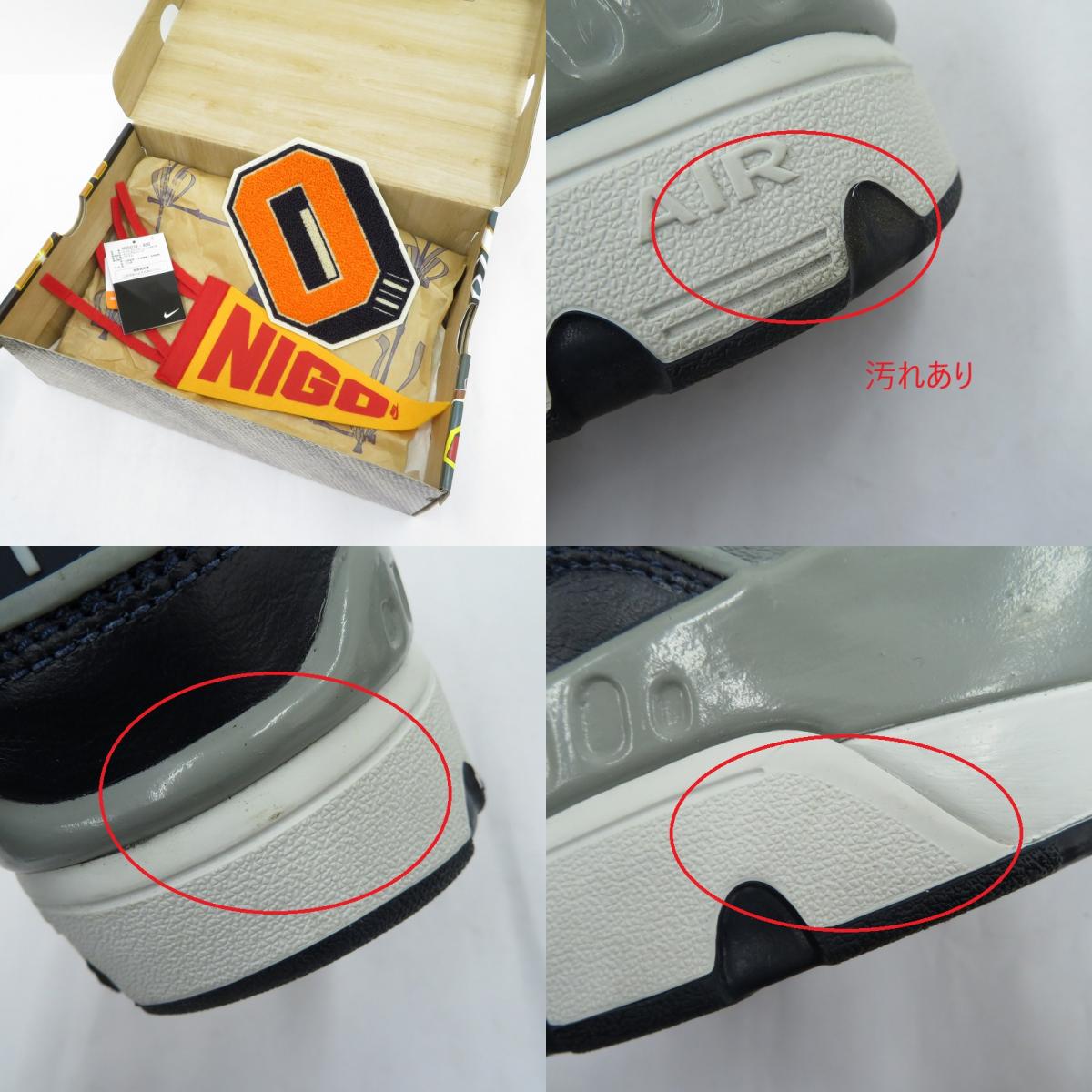 NIKE | ナイキ ×NIGO Air Force 3 Low SP スニーカー HV5032-400/'College/Midnight Navy' (NIGO Heel Logo) エアフォース3 ネイビー 27cm【瀬戸大橋店】