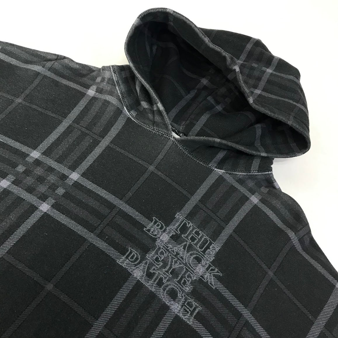 BlackEyePatch | ブラックアイパッチ Checked Hoody チェックド スウェットパーカー パーカー グレー系 サイズ：XL【倉吉店】
