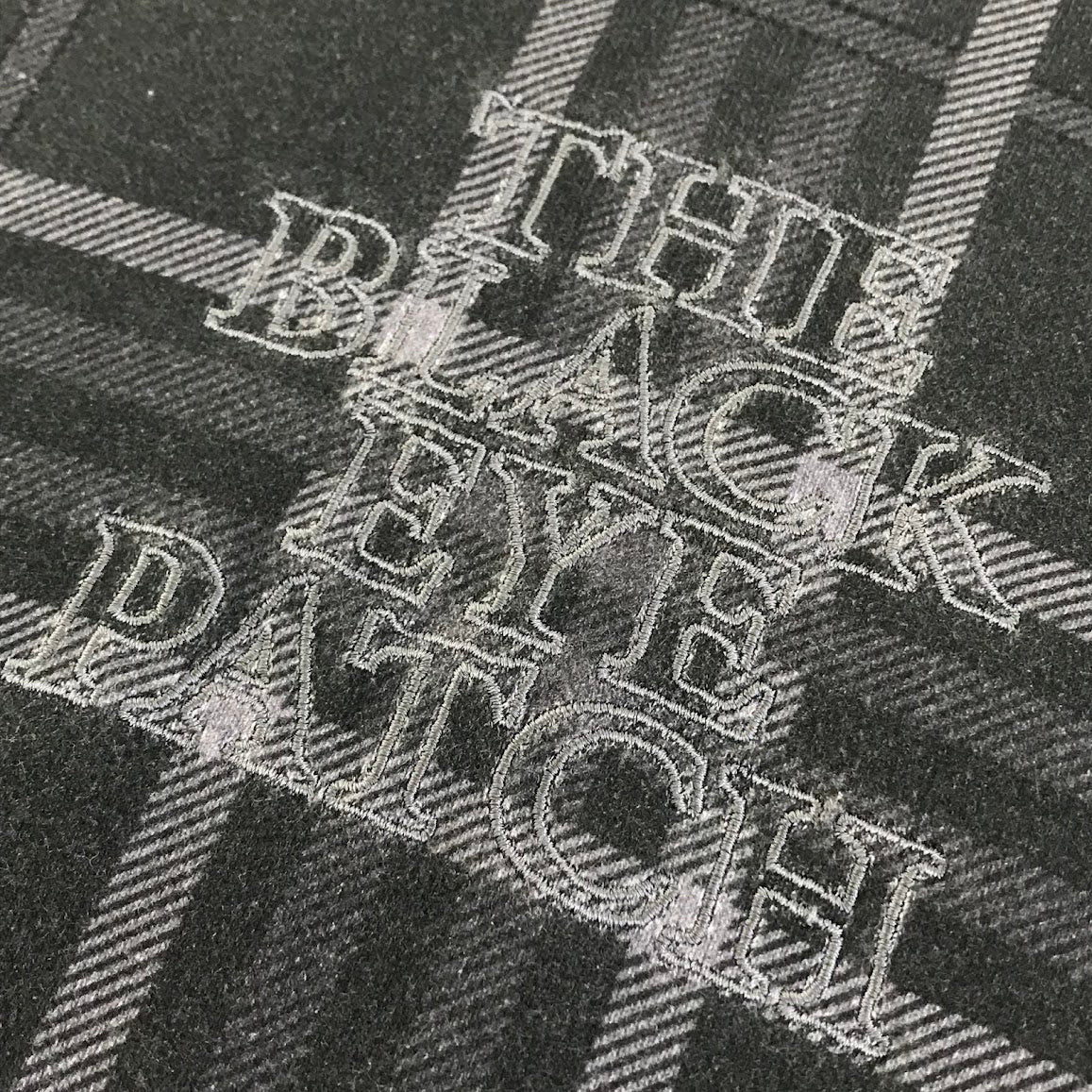 BlackEyePatch | ブラックアイパッチ Checked Hoody チェックド スウェットパーカー パーカー グレー系 サイズ：XL【倉吉店】