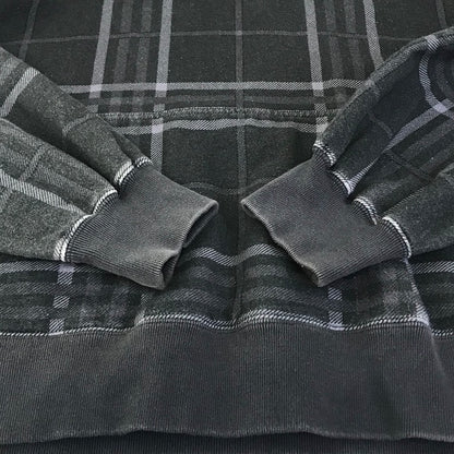 BlackEyePatch | ブラックアイパッチ Checked Hoody チェックド スウェットパーカー パーカー グレー系 サイズ：XL【倉吉店】