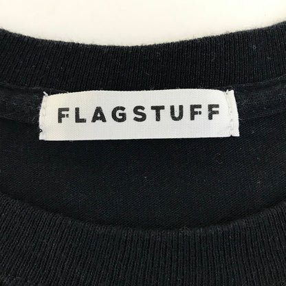 FLAGSTUFF | フラッグスタッフ 地獄特急便 長袖Ｔシャツ ブラック【倉吉店】