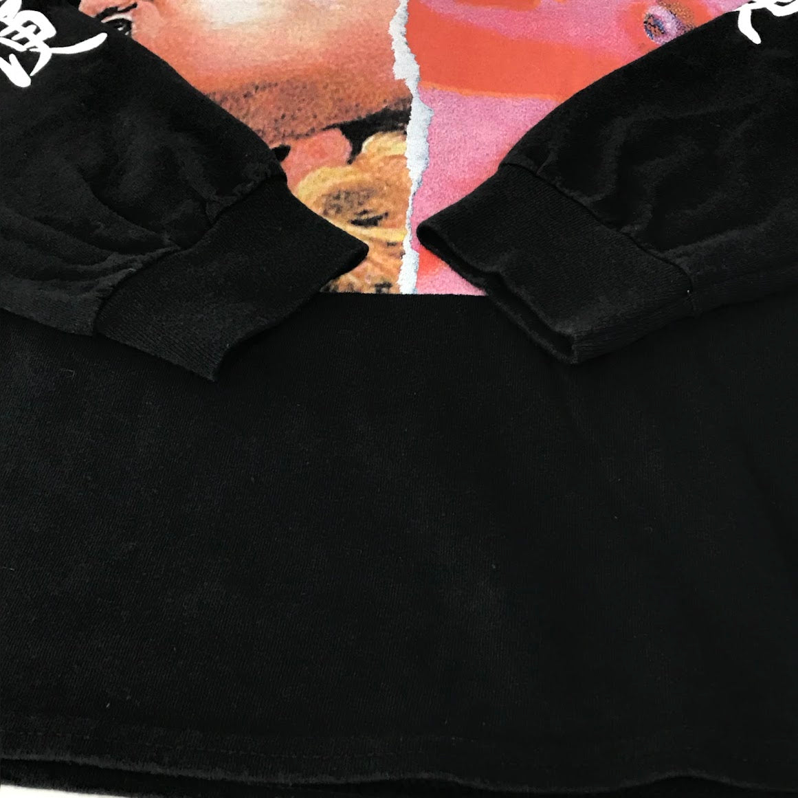 FLAGSTUFF | フラッグスタッフ 地獄特急便 長袖Ｔシャツ ブラック【倉吉店】