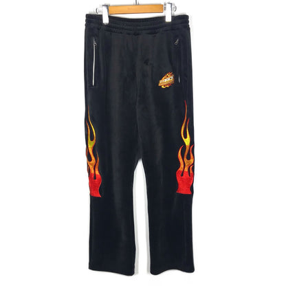 X-LARGE | エクストララージ VELOUR TRACK PANTS ベロアトラックパンツ パンツ 101244031006 ブラック サイズ：L【倉吉店】