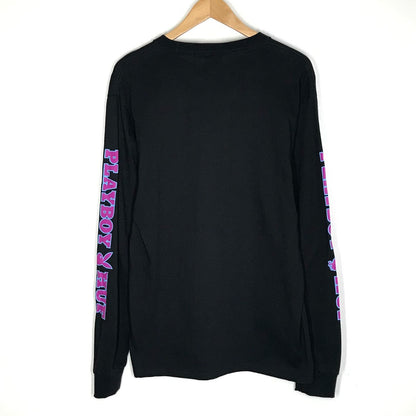 HUF | ハフ × PLAY BOY(プレイボーイ) BUNNY L/S TEE 長袖Ｔシャツ ブラック サイズ：M【倉吉店】