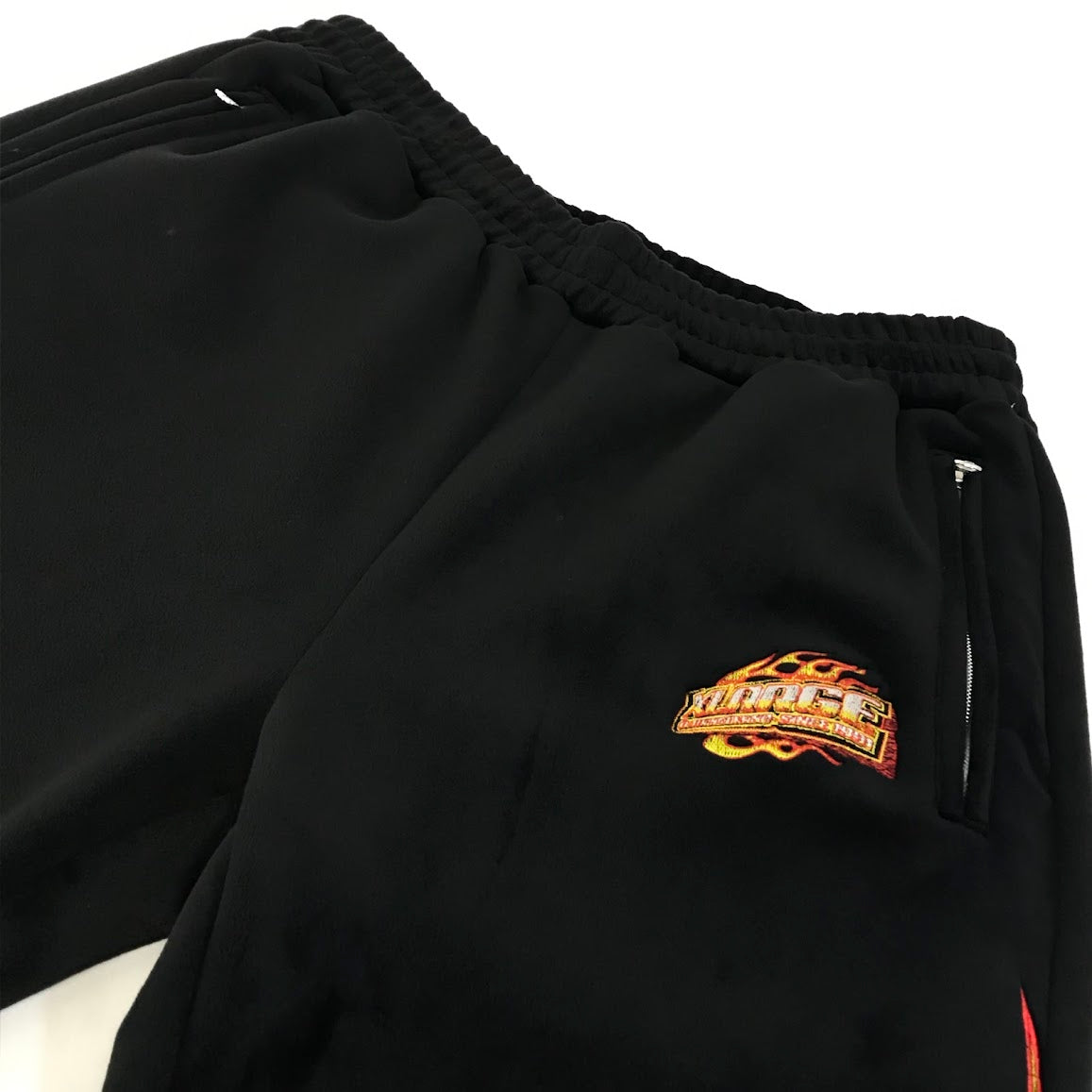X-LARGE | エクストララージ VELOUR TRACK PANTS ベロアトラックパンツ パンツ 101244031006 ブラック サイズ：L【倉吉店】