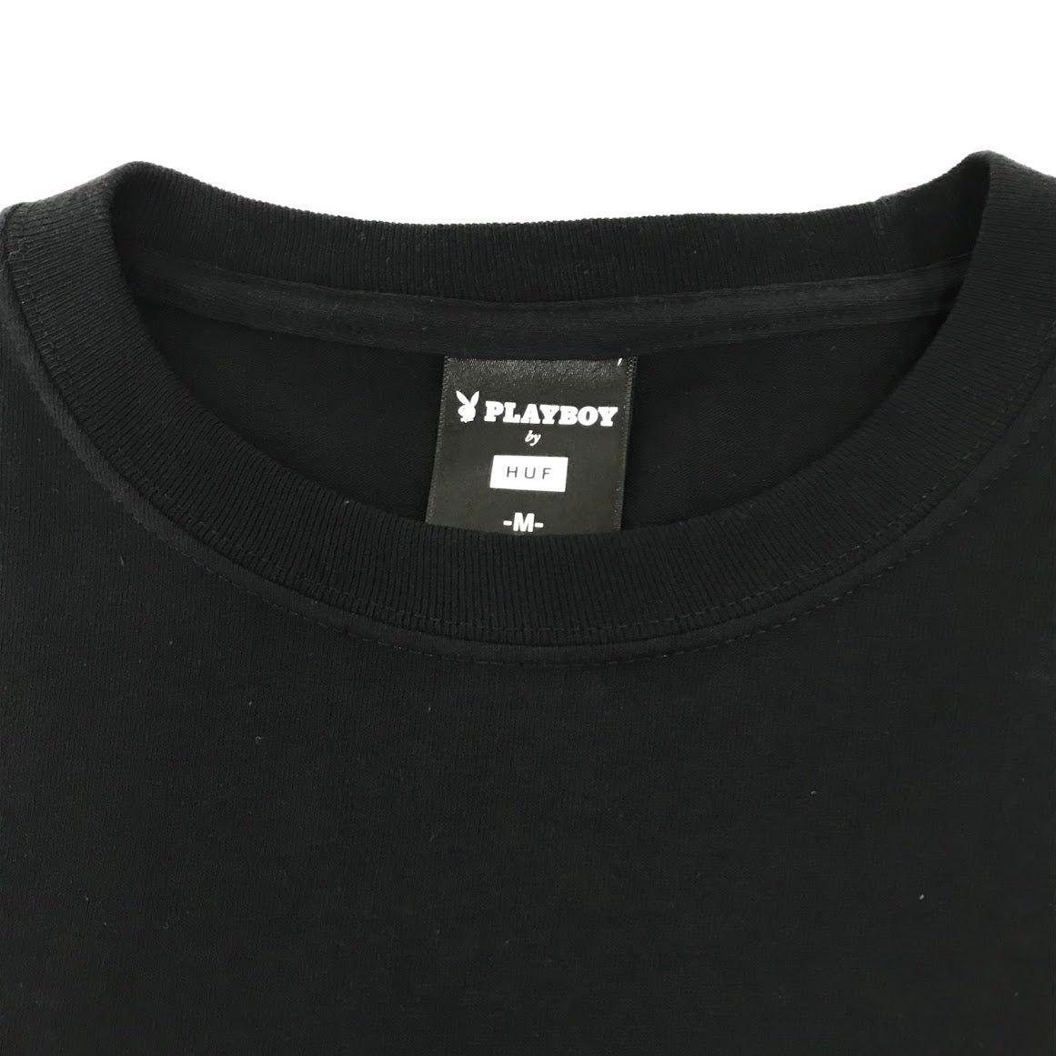 HUF | ハフ × PLAY BOY(プレイボーイ) BUNNY L/S TEE 長袖Ｔシャツ ブラック サイズ：M【倉吉店】