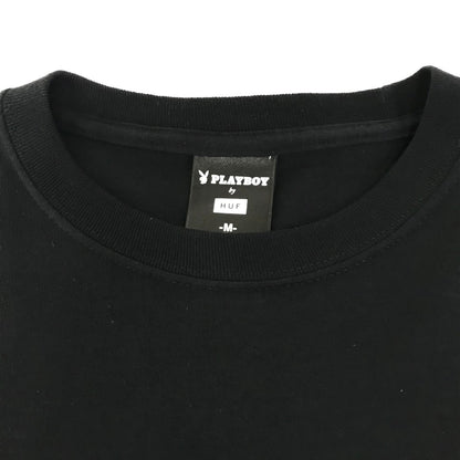 HUF | ハフ × PLAY BOY(プレイボーイ) BUNNY L/S TEE 長袖Ｔシャツ ブラック サイズ：M【倉吉店】