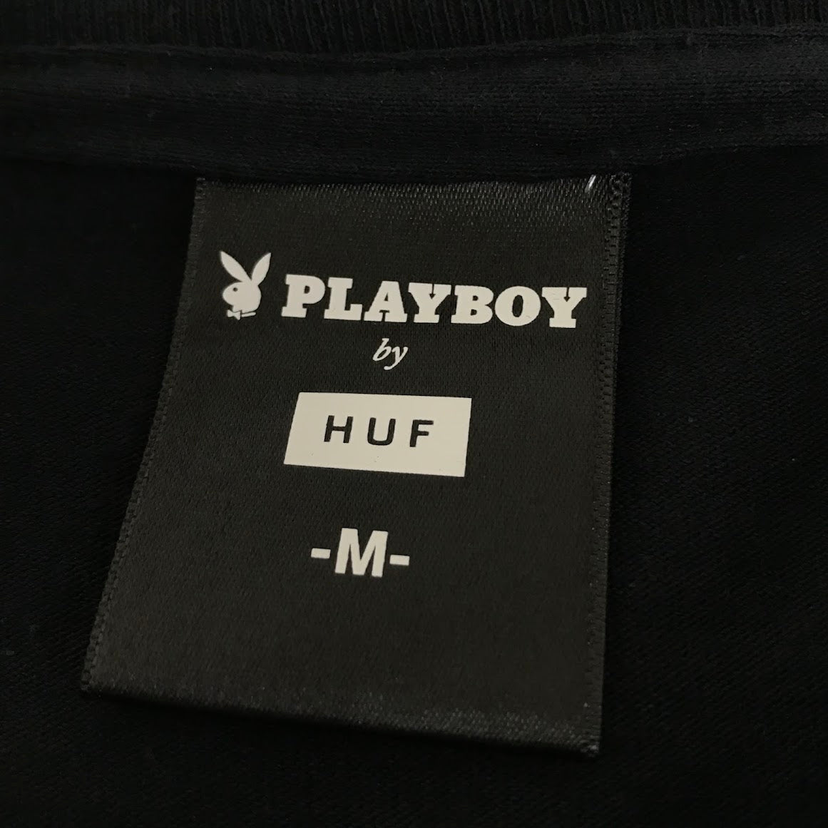 HUF | ハフ × PLAY BOY(プレイボーイ) BUNNY L/S TEE 長袖Ｔシャツ ブラック サイズ：M【倉吉店】