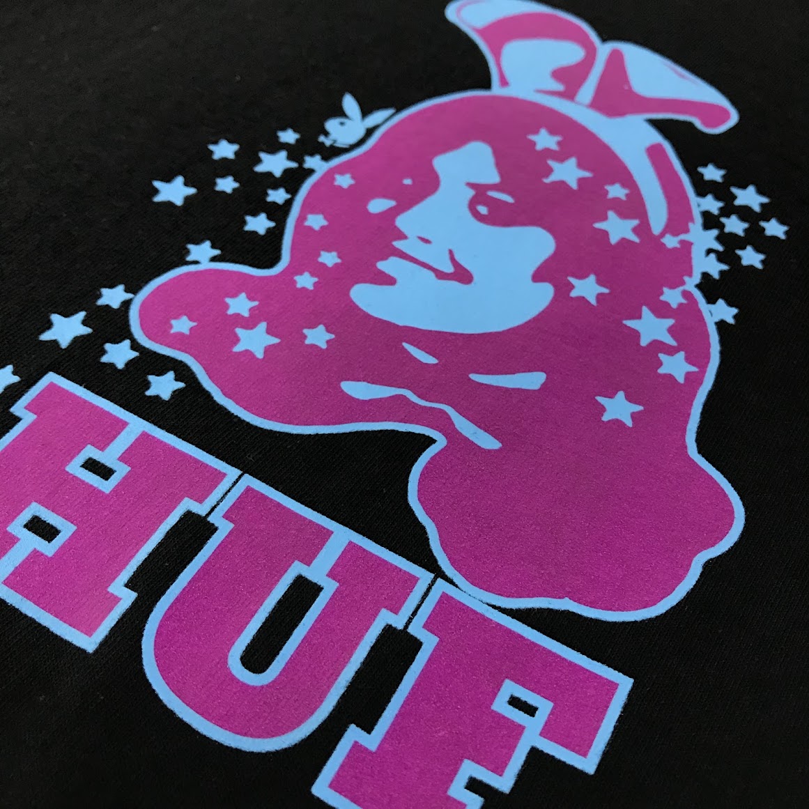 HUF | ハフ × PLAY BOY(プレイボーイ) BUNNY L/S TEE 長袖Ｔシャツ ブラック サイズ：M【倉吉店】