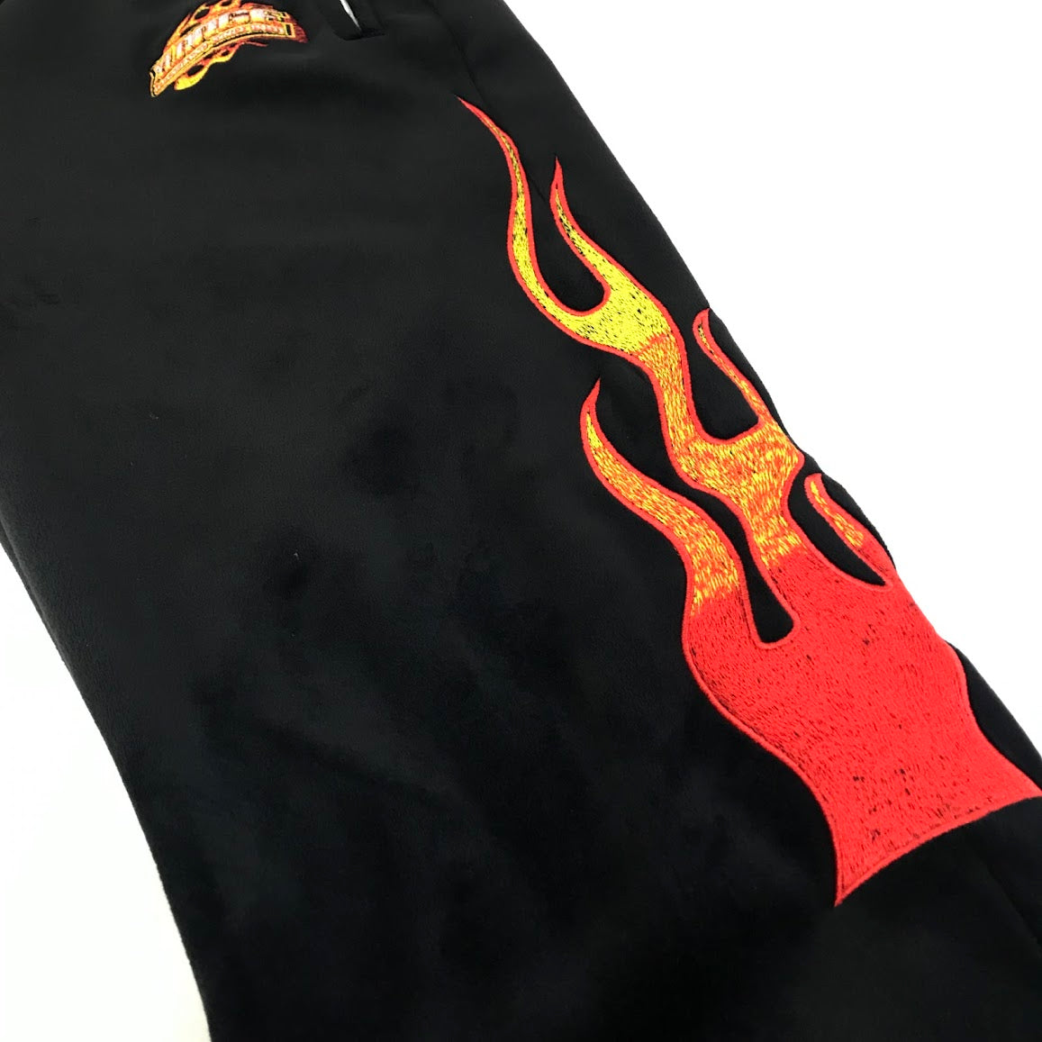 X-LARGE | エクストララージ VELOUR TRACK PANTS ベロアトラックパンツ パンツ 101244031006 ブラック サイズ：L【倉吉店】