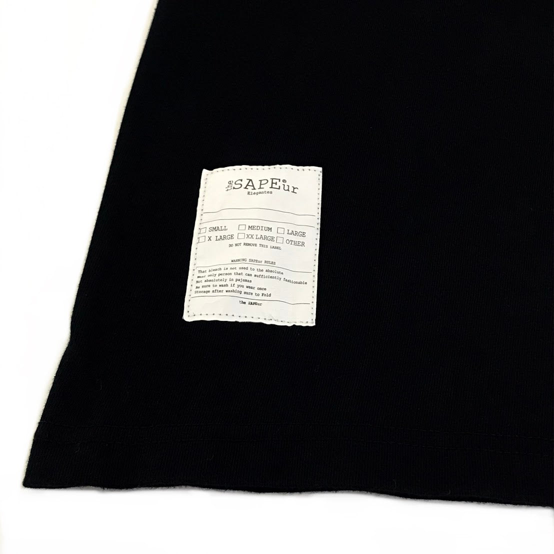 A Elegantes SAPEur | アエレガンスサプール RODMAN S/S Tee ロッドマン 半袖Ｔシャツ ブラック サイズ：M【倉吉店】