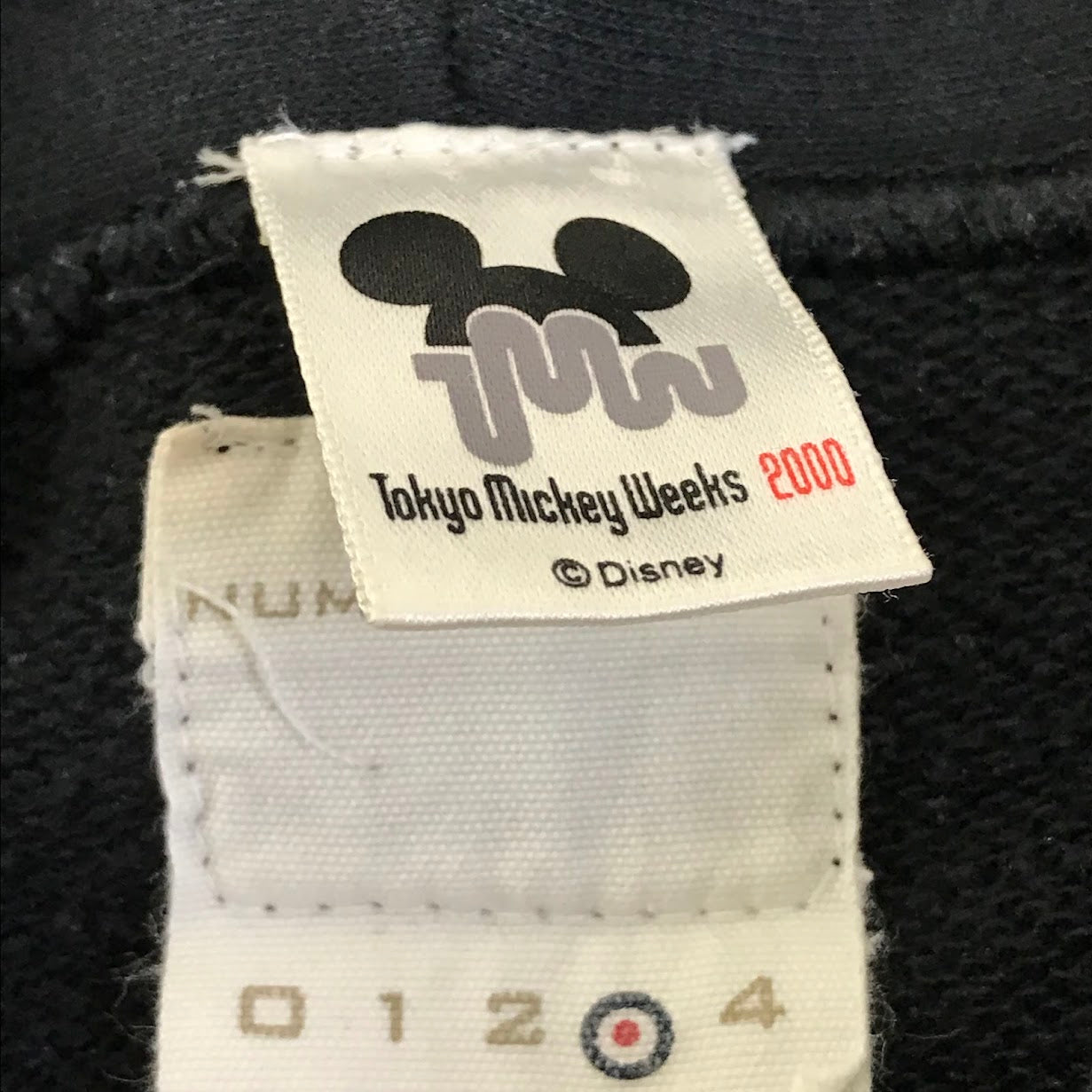 NUMBER(N)INE | ナンバーナイン 00's MICKEY MOUSE プルオーバーパーカー パーカー ブラック サイズ：3【倉吉店】
