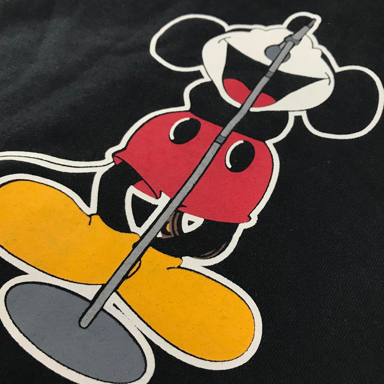 NUMBER(N)INE | ナンバーナイン 00's MICKEY MOUSE プルオーバーパーカー パーカー ブラック サイズ：3【倉吉店】