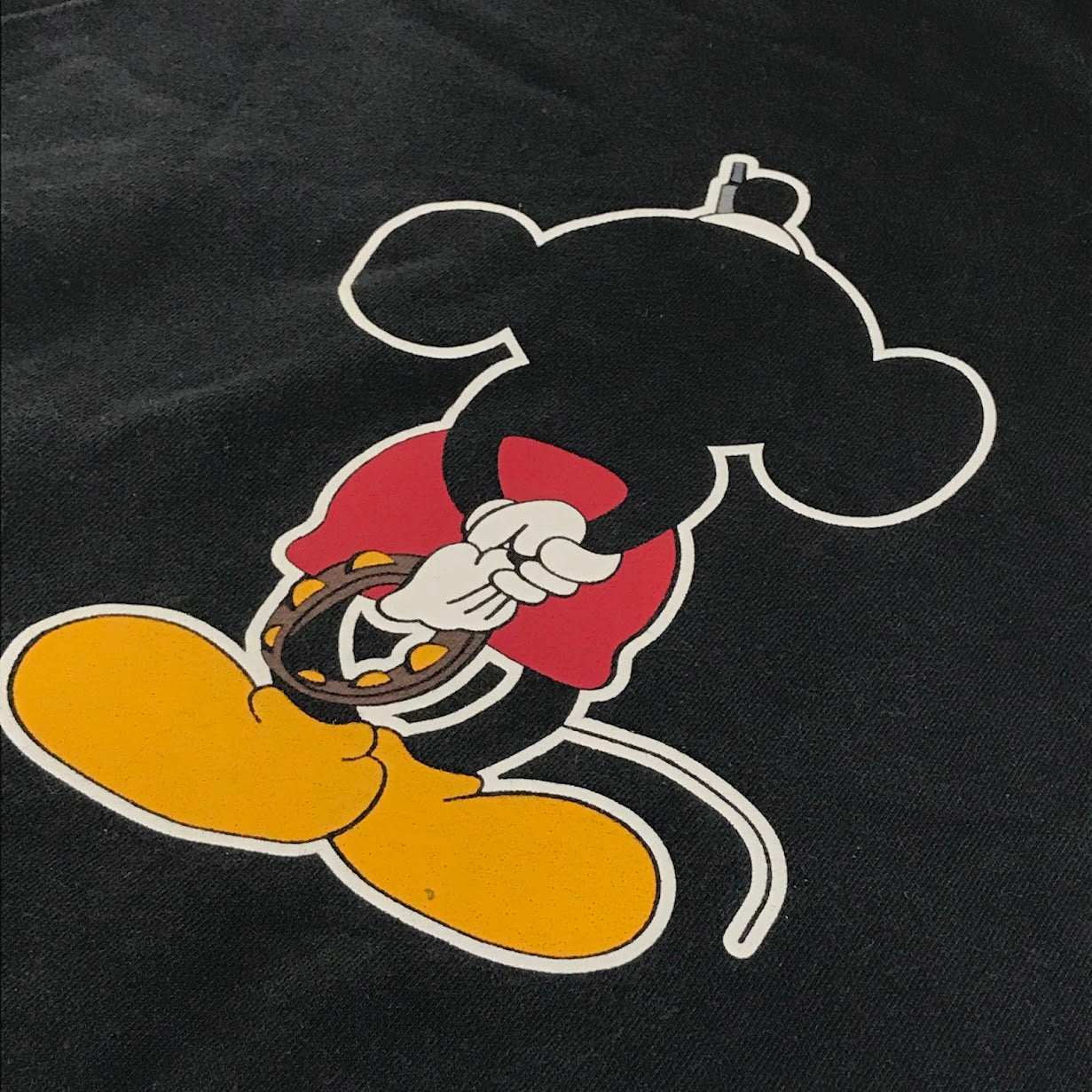 NUMBER(N)INE | ナンバーナイン 00's MICKEY MOUSE プルオーバーパーカー パーカー ブラック サイズ：3【倉吉店】