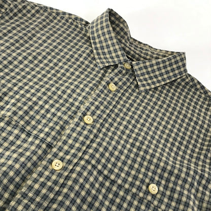 Diaspora skateboards | ディアスポラスケートボーズ S/S Bro Shirt チェック柄 半袖シャツ 24SS-DSP-SH03 サイズ：L【倉吉店】