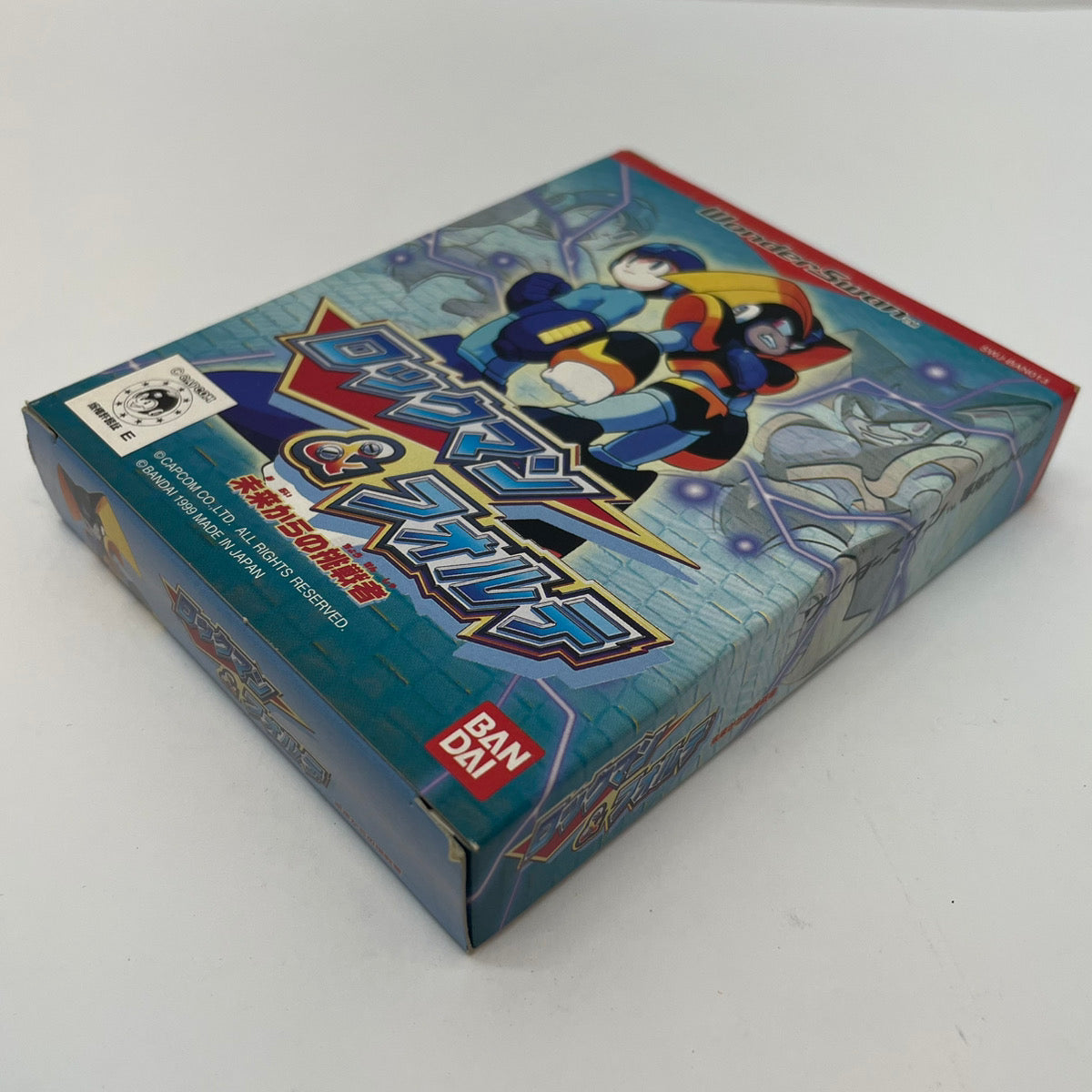 【尾張小牧店】WS ロックマン＆フォルテ ～未来からの挑戦者～ ハガキあり ワンダースワン【レトロ】【中古】