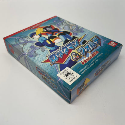 【尾張小牧店】WS ロックマン＆フォルテ ～未来からの挑戦者～ ハガキあり ワンダースワン【レトロ】【中古】