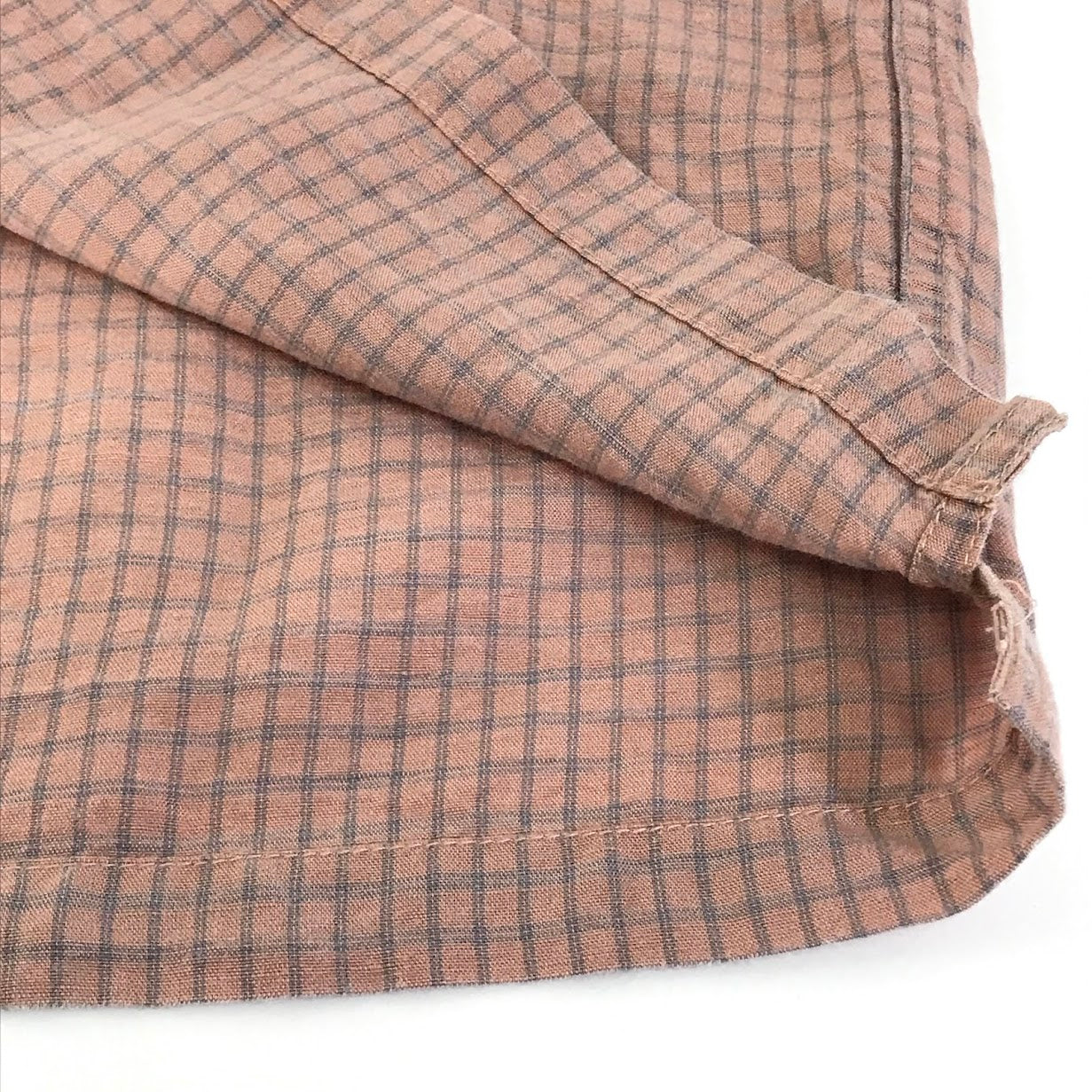 Diaspora skateboards | ディアスポラスケートボーズ Montara Shirt チェック柄 半袖シャツ 25SS-DSP-SH02 ピンク サイズ：M【倉吉店】