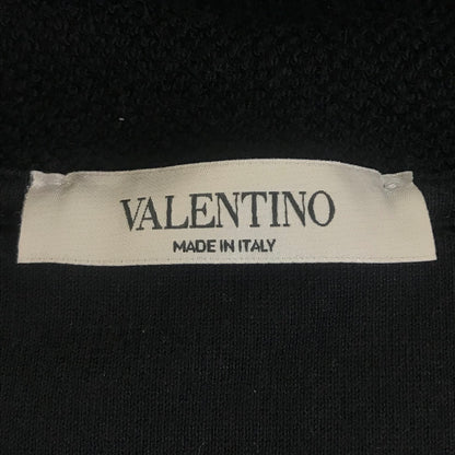 Valentino | ヴァレンチノ VLTNビッグプリント ジップパーカー パーカー SV3MF12L592 ブラック サイズ：L【倉吉店】