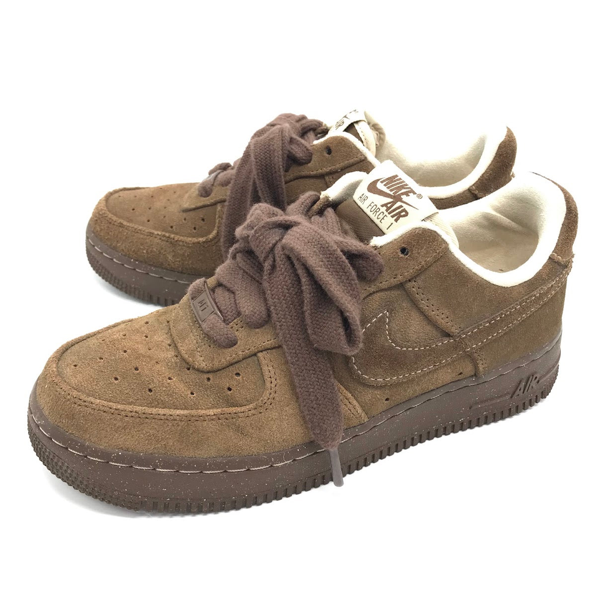 NIKE | ナイキ WMNS AIR FORCE 1 '07 スニーカー FQ8901-259 ブラウン 24.5cm【倉吉店】