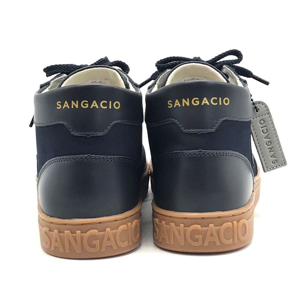 Sangacio | サンガッチョ SG MID にゅ～ず ハイカット スニーカー ネイビー 27cm【倉吉店】
