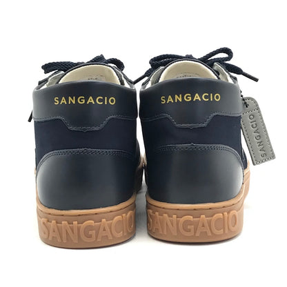 Sangacio | サンガッチョ SG MID にゅ～ず ハイカット スニーカー ネイビー 27cm【倉吉店】