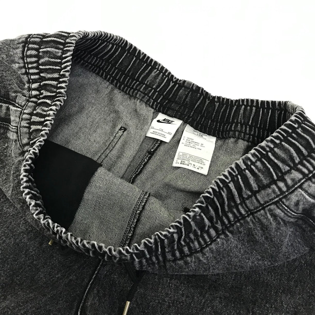 NIKE | ナイキ AS M NSW DENIM WASH SHORT デニムウォッシュ ハーフパンツ ショートパンツ IF2858-010 ブラック サイズ：XXL【倉吉店】