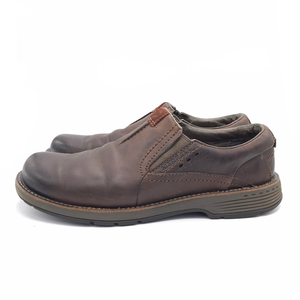 MERRELL | メレル REALM MOC スニーカー ブラウン 27.5cm【倉吉店】