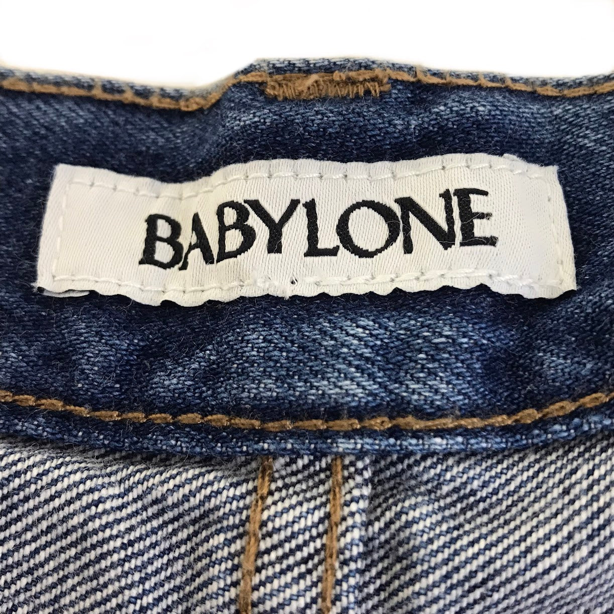 BABYLONE | バビロン デニムタックパンツ デニムパンツ 2510010702 ブルー サイズ：36【倉吉店】