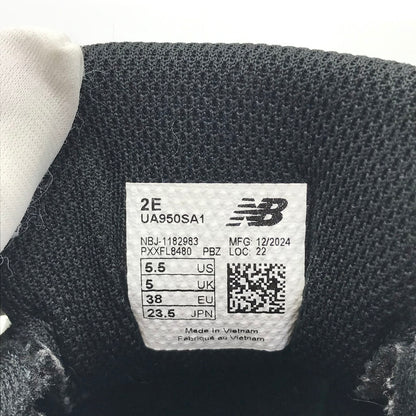 NEW BALANCE | ニューバランス スニーカー UA950SA1 ブラック 23.5cm【倉吉店】