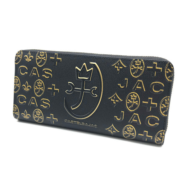 CASTEL BAJAC | カステルバジャック CITE ラウンドファスナー長財布 長財布 ブラック【倉吉店】