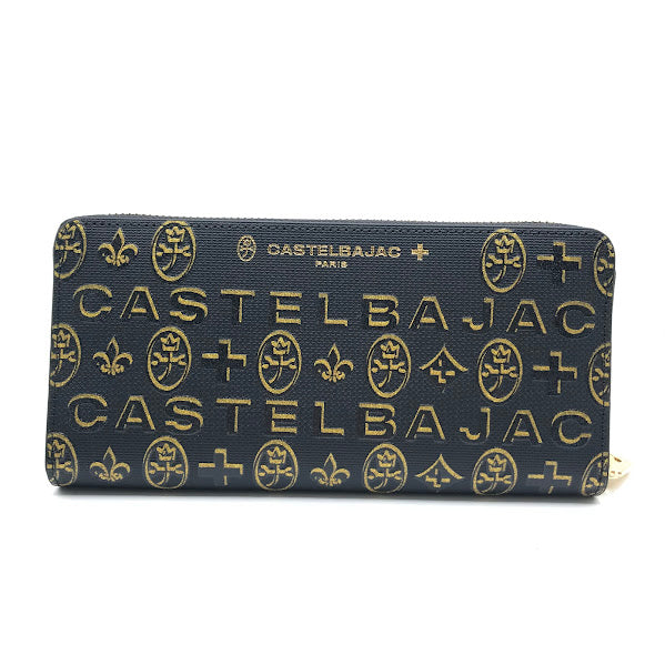 CASTEL BAJAC | カステルバジャック CITE ラウンドファスナー長財布 長財布 ブラック【倉吉店】