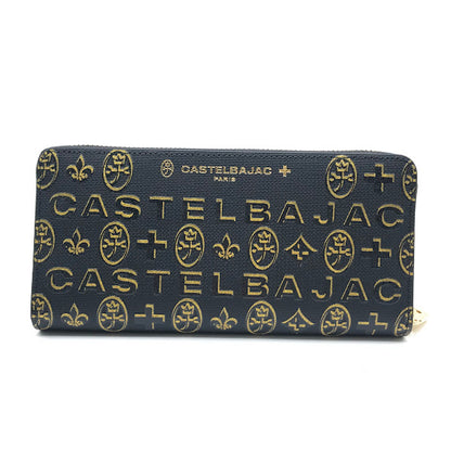 CASTEL BAJAC | カステルバジャック CITE ラウンドファスナー長財布 長財布 ブラック【倉吉店】