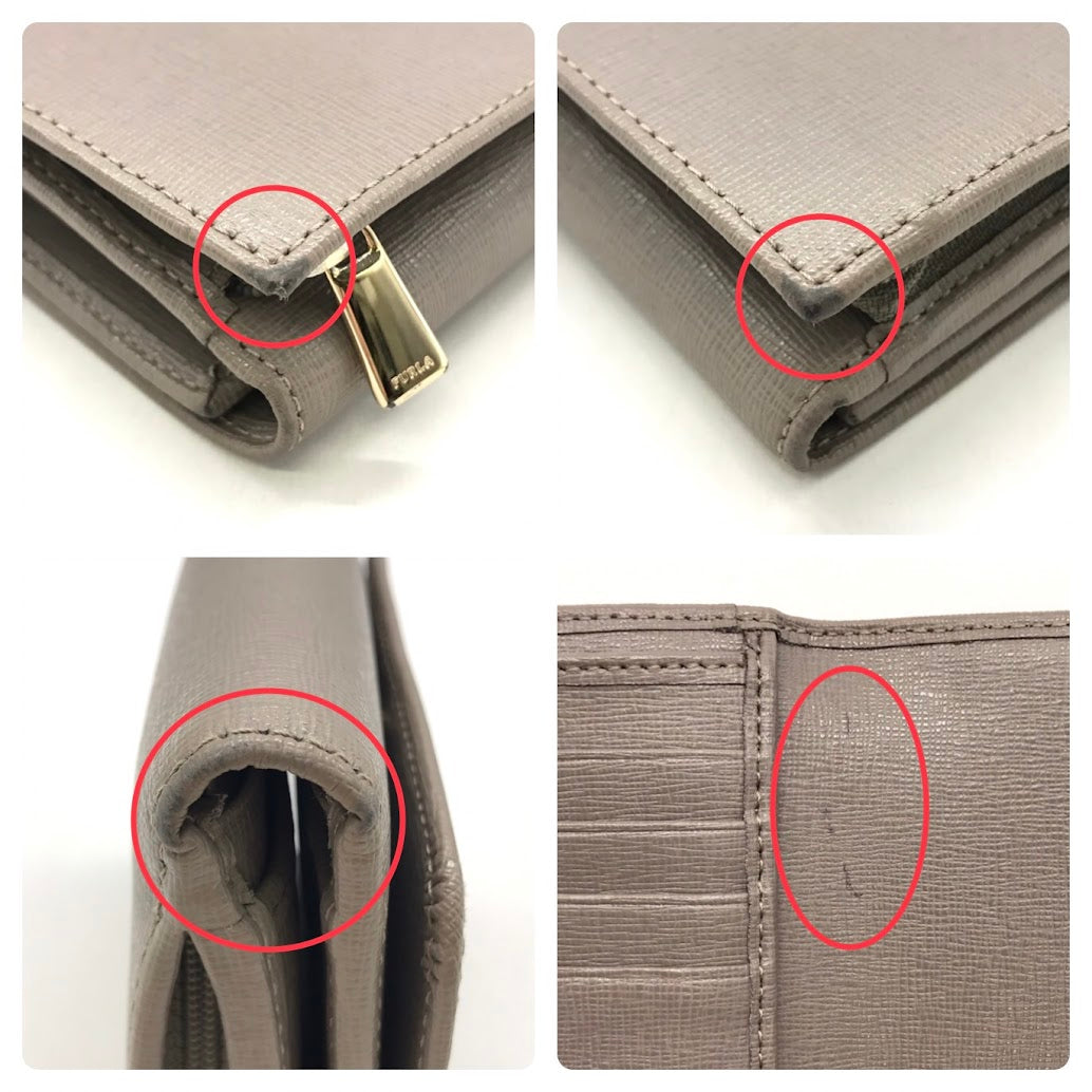 Furla | フルラ クラシック サフィアーノ 二つ折り財布 PS75-B30 グレー【倉吉店】