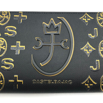 CASTEL BAJAC | カステルバジャック CITE ラウンドファスナー長財布 長財布 ブラック【倉吉店】