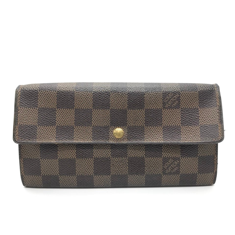 LOUIS VUITTON | ルイ・ヴィトン ダミエ/ポルトフォイユサラ 長財布 N61734【倉吉店】